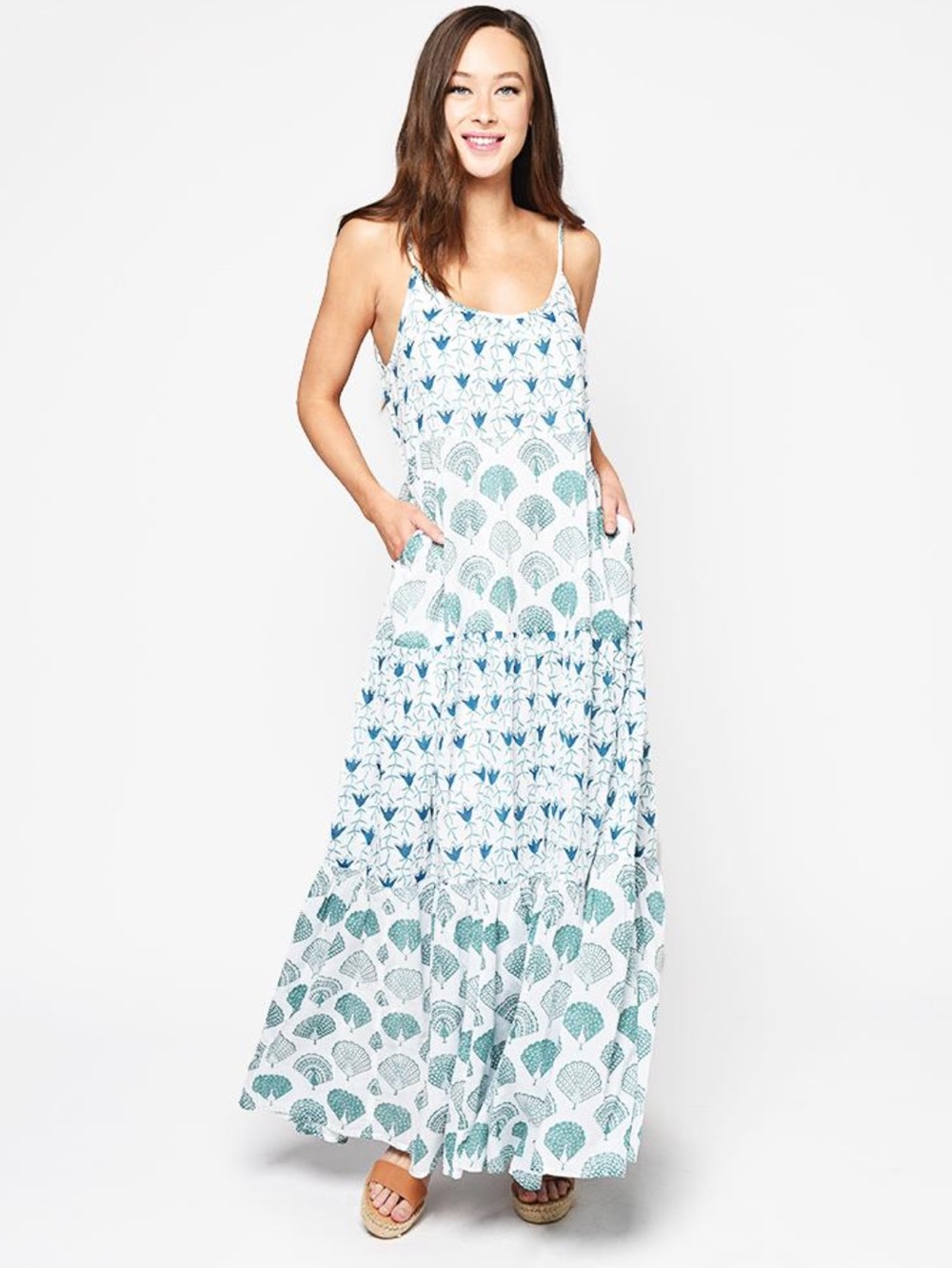 Roller Rabbit Cotton Women’s Dancing Flowers Dakota Dress